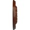 Ekena Millwork Granada Medallion (Canopies up to 6 5/8"), 18"OD x 3 1/2"ID x 2 1/2"P, Burnished Mahogany Crackle CM18GABMC - alternate 3